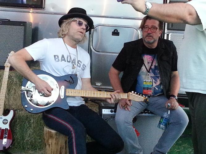 Fender and an Airstream