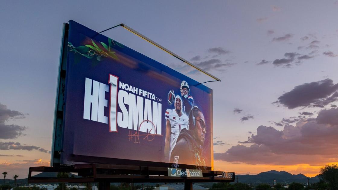 Noah Fifita billboards add fuel to Arizona-ASU football rivalry | Greg Hansen