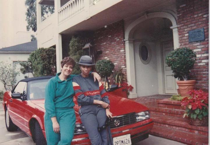 Nina Trasoff and Sammy Davis Jr.'s wife