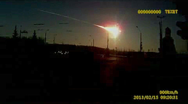 Meteor explodes over Russia