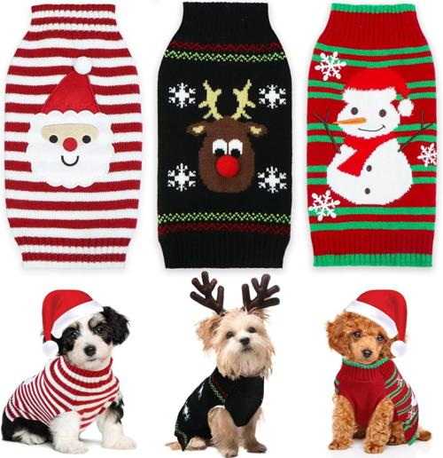2. Dog Christmas Sweaters