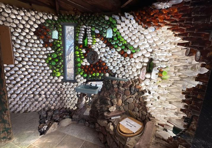 The Bottle and Rock house