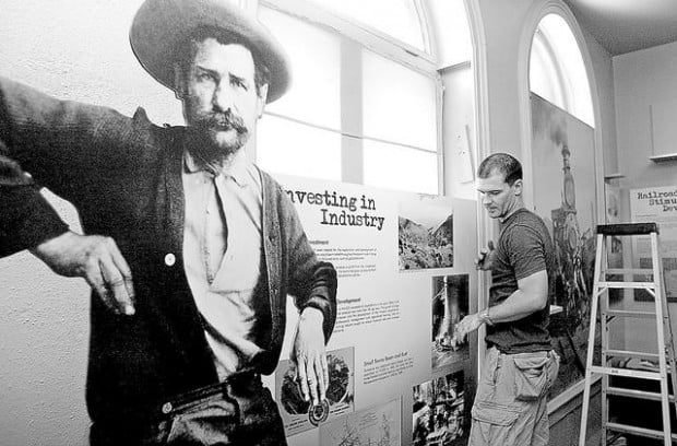 Grant spruces up exhibit in Bisbee  