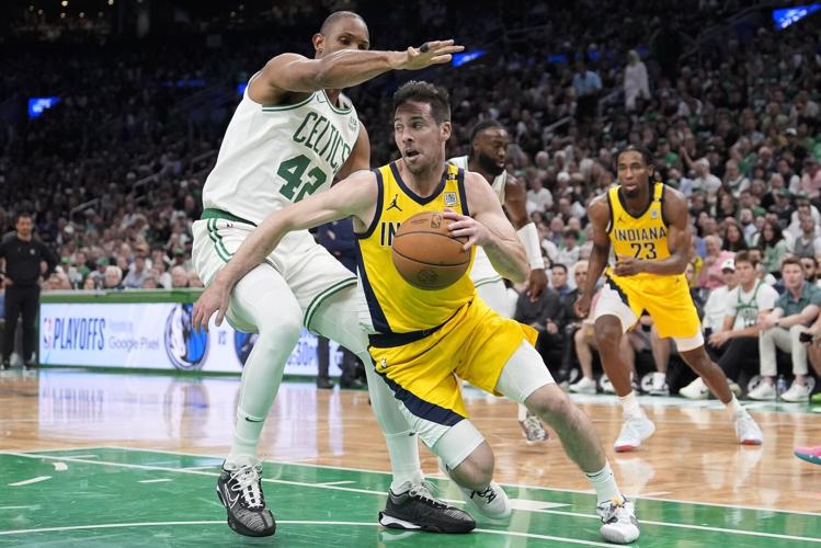 Pacers Celtics Basketball