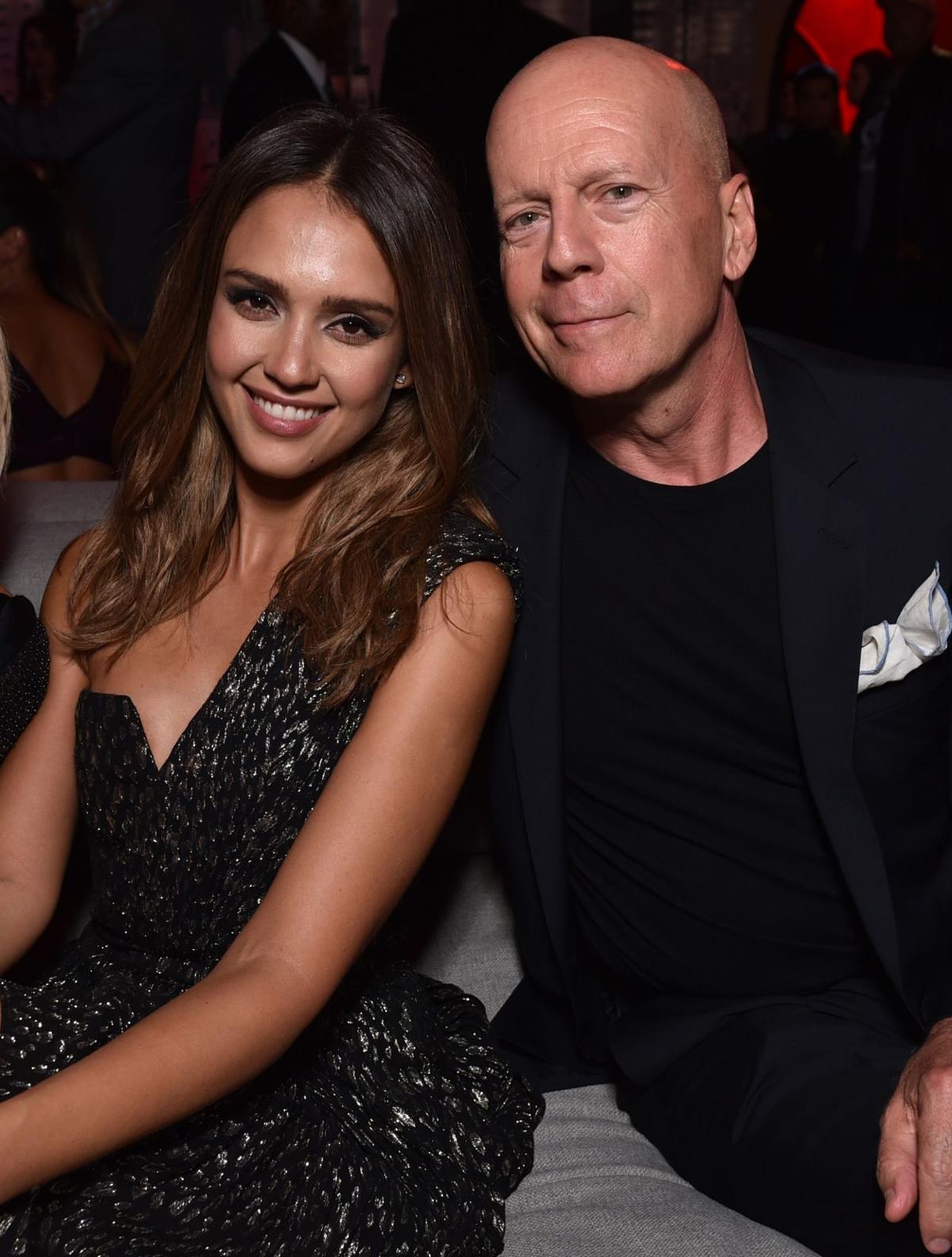 Jessica Alba, Bruce Willis