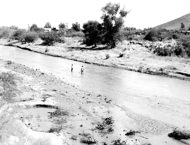 Santa Cruz River, water, 1951