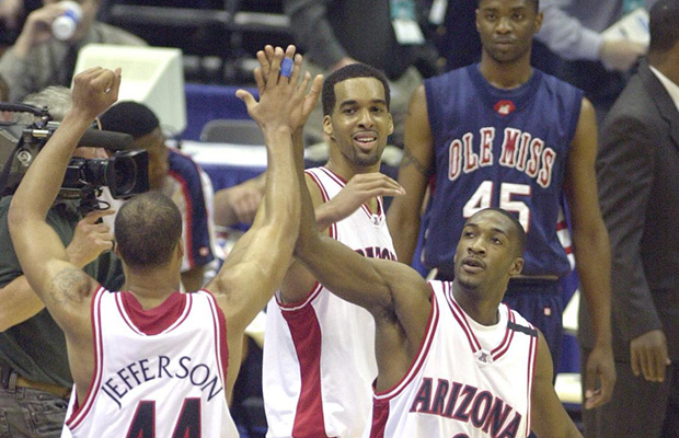 Arizona vs. Mississippi, Sweet 16, 2001 NCAA tournament