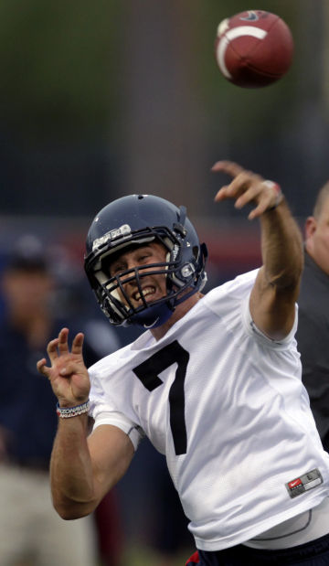 Arizona's first 2013 training camp practice