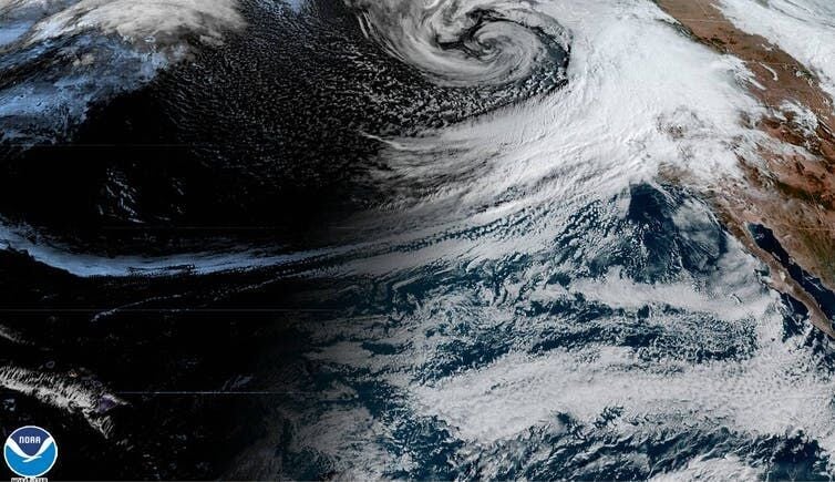 Atmospheric river storms can drive costly flooding, and climate change is making them stronger
