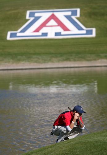 Golf writers playing the game