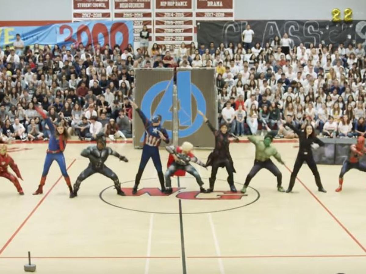 The New Viral Marvel Dance Routine By Sahaurita S Walden Grove
