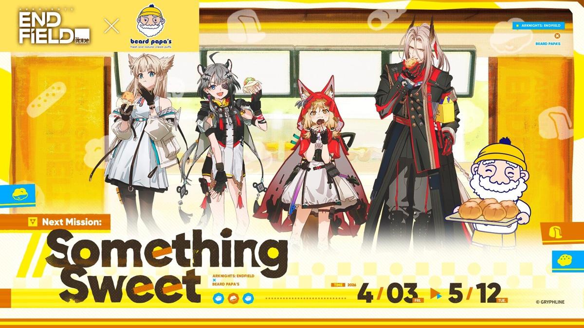 Beard Papa's Brings the World of Arknights: Endfield to Life with a Limited-Time Cream Puff Collaboration