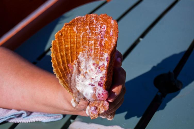 Ice cream at 40 minutes