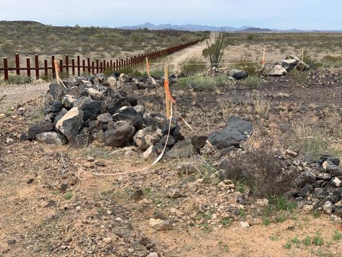 Border wall crews damage ancient Tohono O'odham site