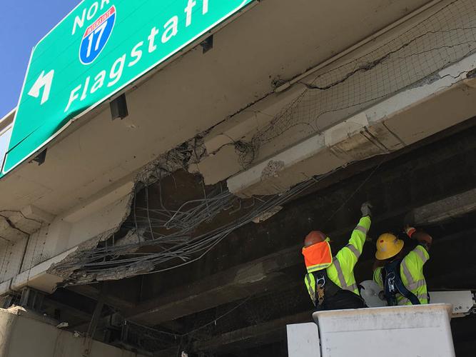 7th Ave Bridge Damage