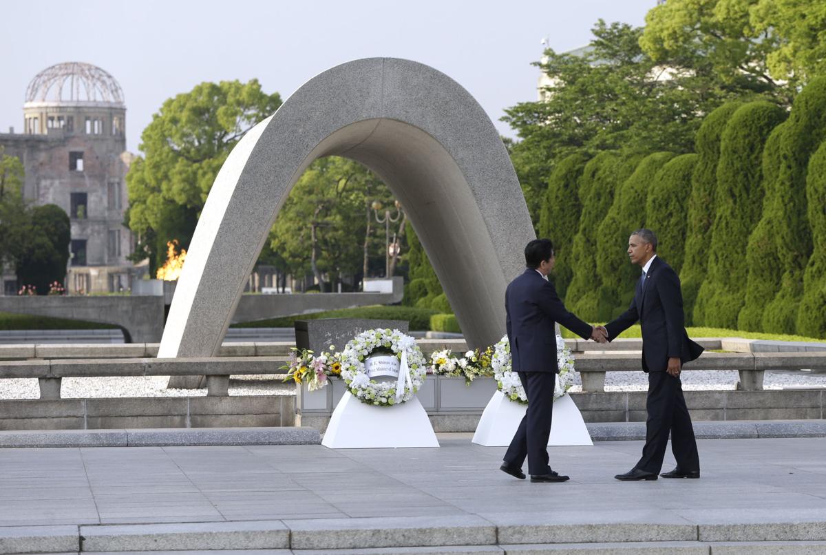 Obama en Hiroshima: \, image size:1200x806