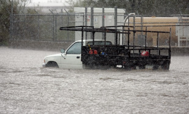 Powerful storm floods southside