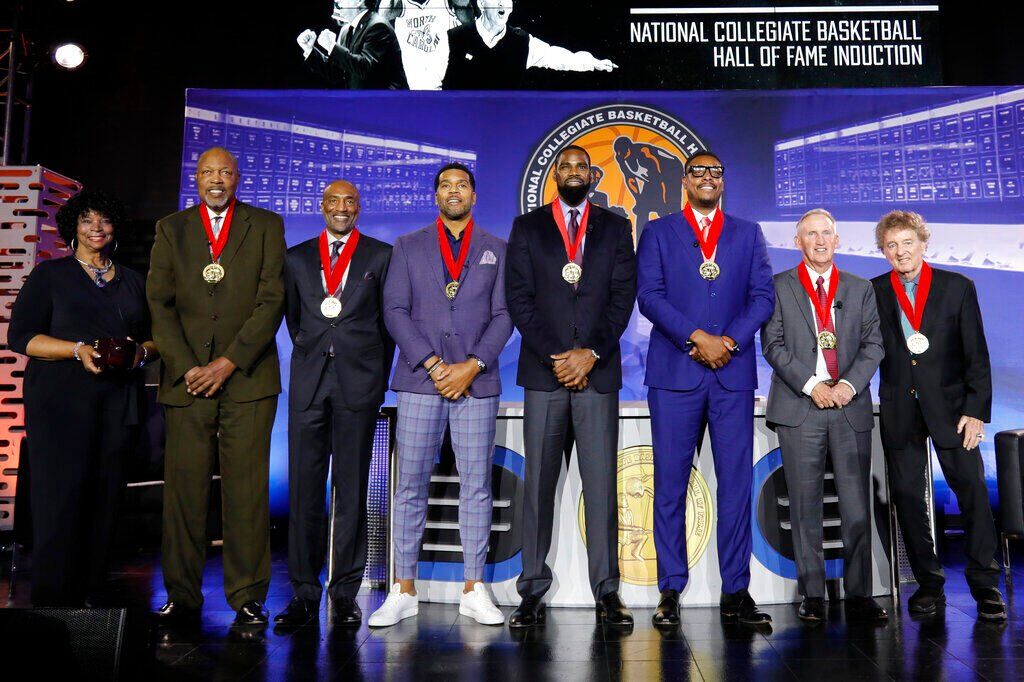 Photos 2021 National College Basketball Hall of Fame inductees