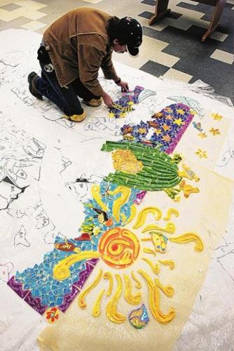 Kids to leave mural 'legacy'  
