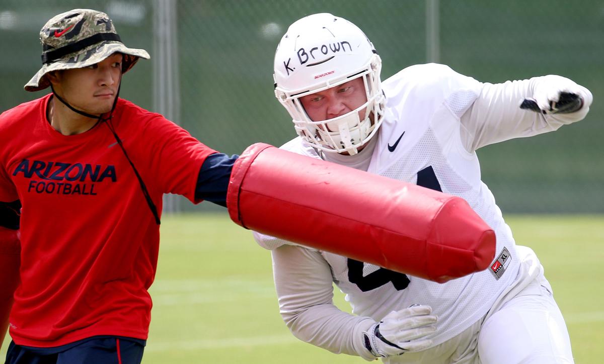 Arizona Wildcats football practice