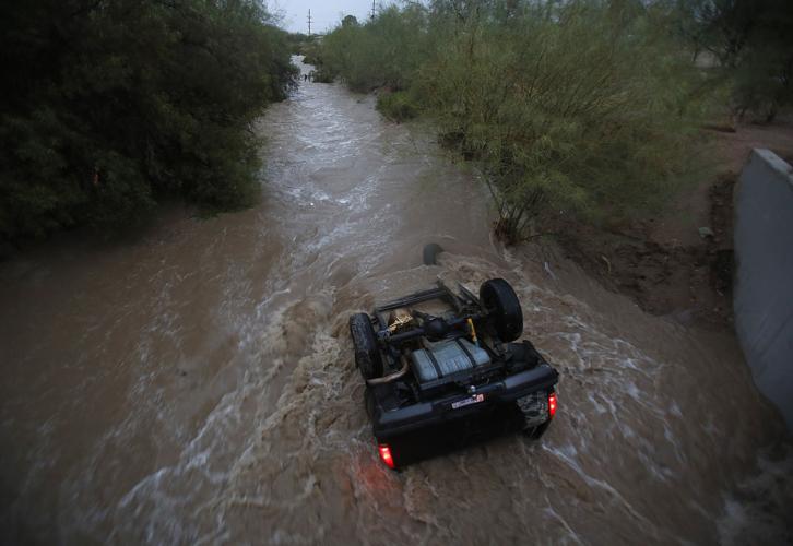 Monsoon storm in Tucson