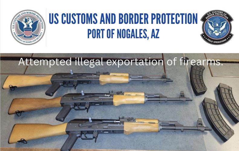 Decomisos armas en Nogales