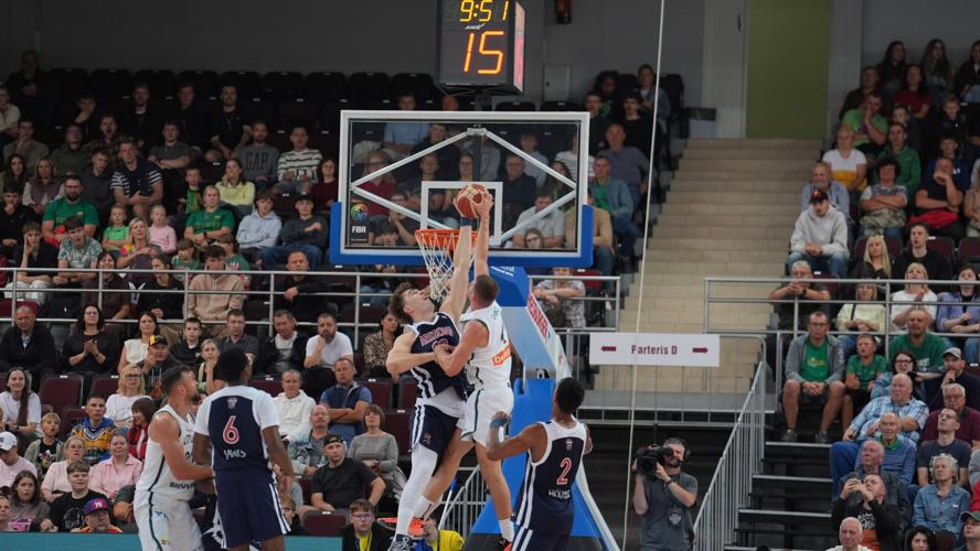 Motiejus Krivas block vs Lithuania
