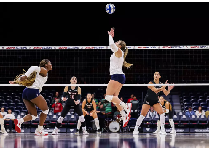 UA Volleyball vs. Pacific, NIVC 2nd Round