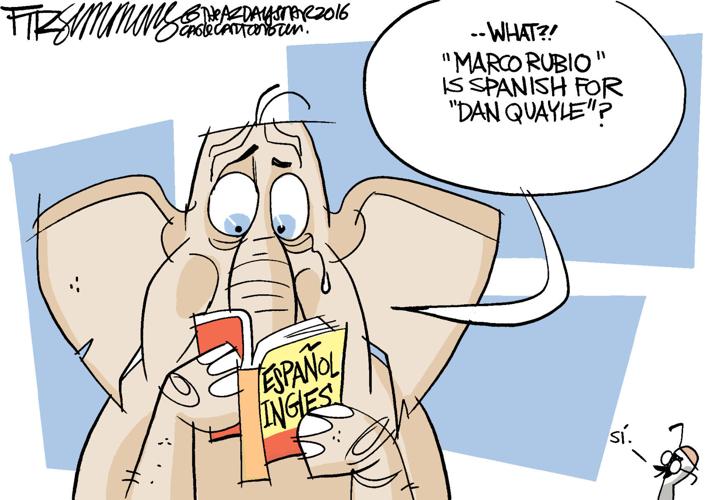 Daily Fitz Cartoon: Rubio