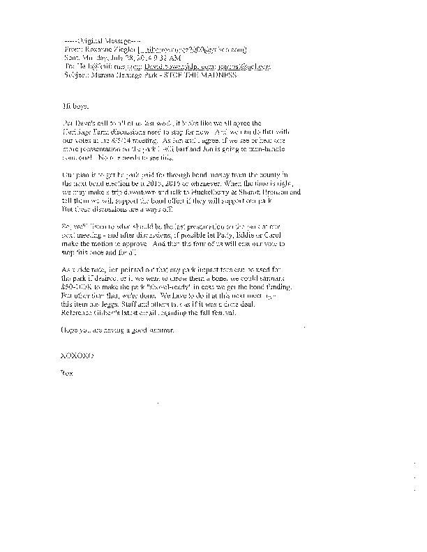 Ziegler's email