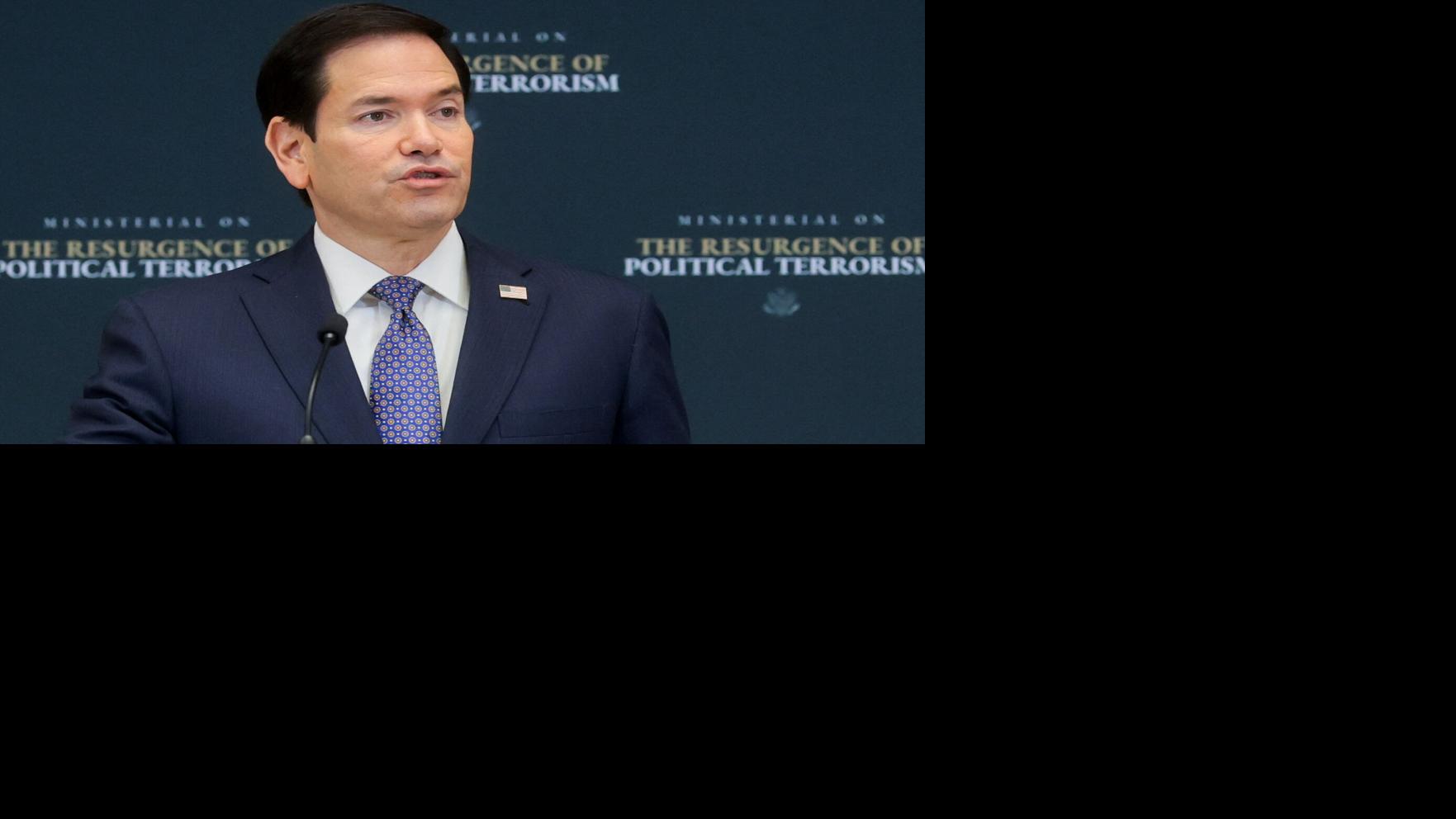 Rubio: US counterterrorism efforts to focus on left-wing groups