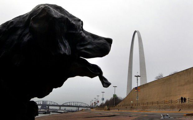 Arch grounds renovation includes Leonor K. Sullivan Boulevard