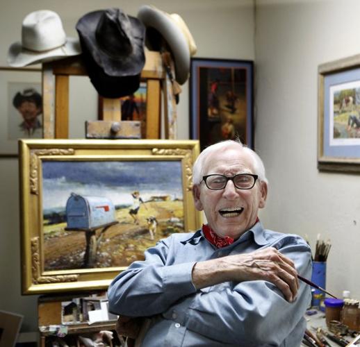 From pinups to cowboys, he's done it all  