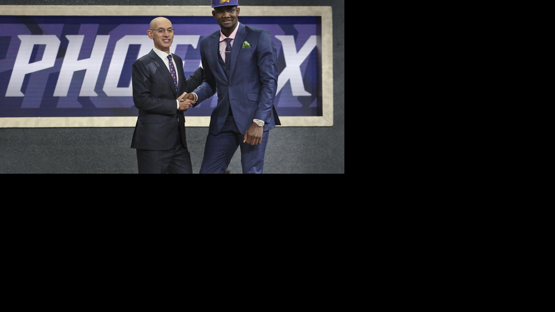 Deandre Ayton Goes To Phoenix Suns At No 1 In Nba Draft Becoming