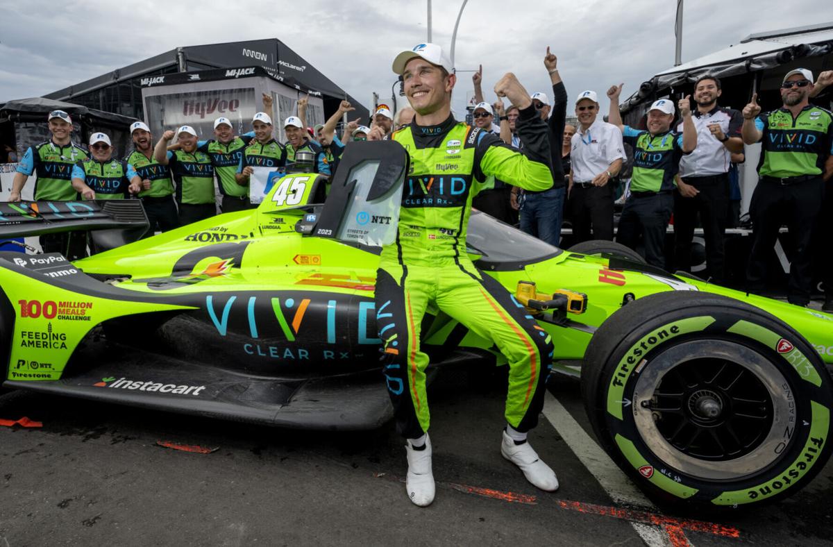 Lundgaard takes pole position at Honda Indy Toronto