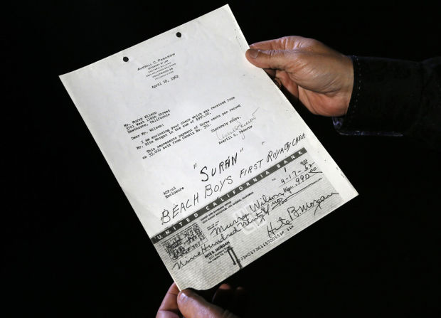 'The lost archive' of Beach Boys is on the auction block    