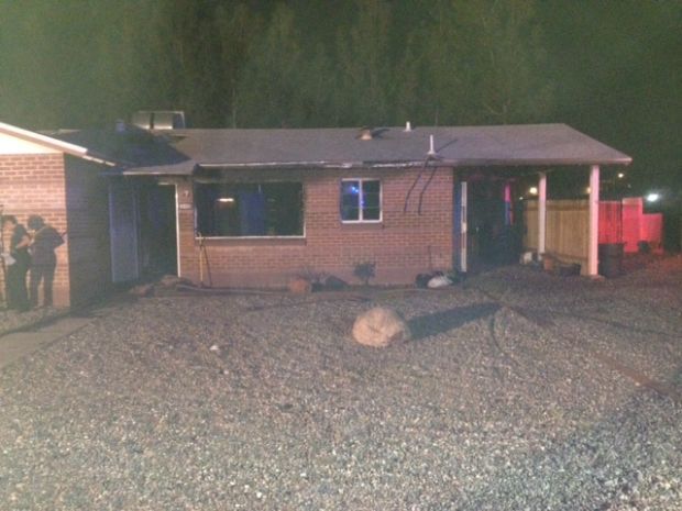 Candle causes fire at midtown Tucson home