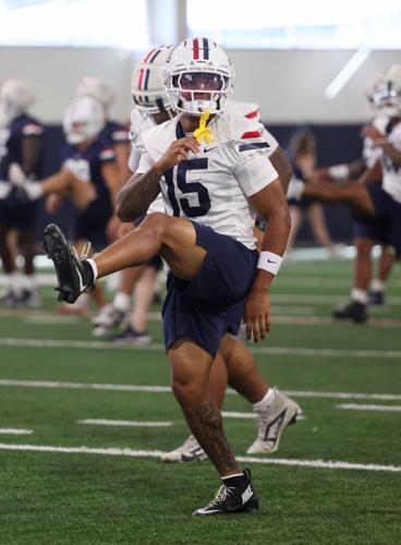 Arizona fall football practice 2
