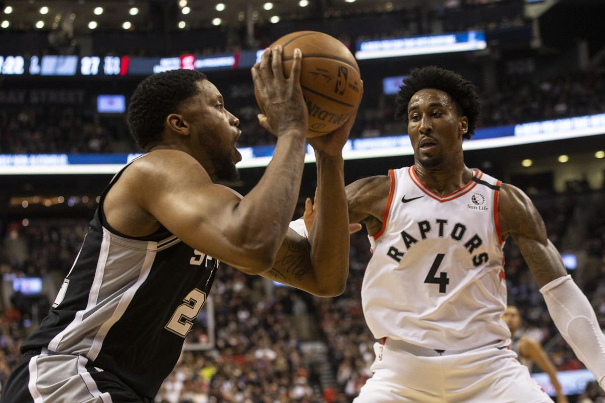 Spurs Raptors Basketball
