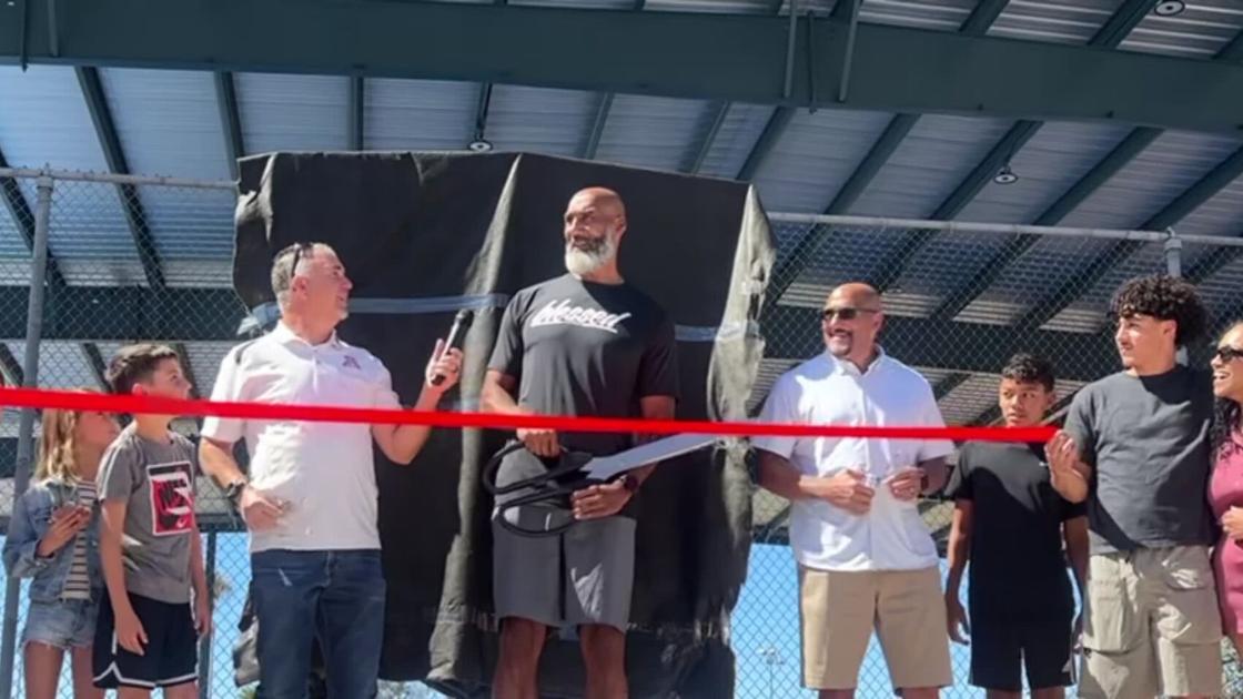 Ex-Arizona Wildcat star Joseph Blair raised more than $130K for new basketball courts at Tucson park