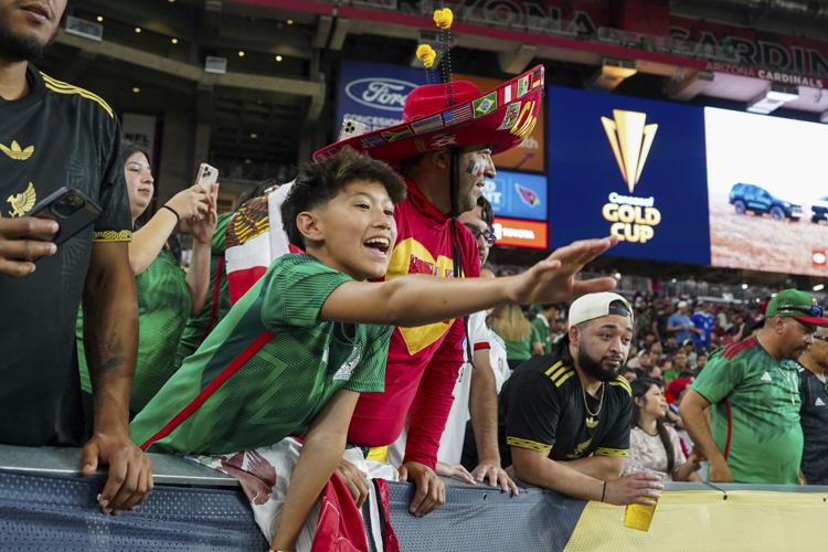 Gold Cup Mexico Saudi Arabia Soccer