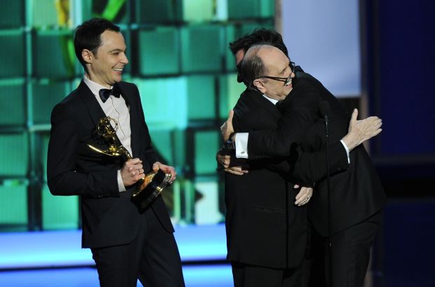 Stephen Colbert, Bob Newhart, Jim Parsons