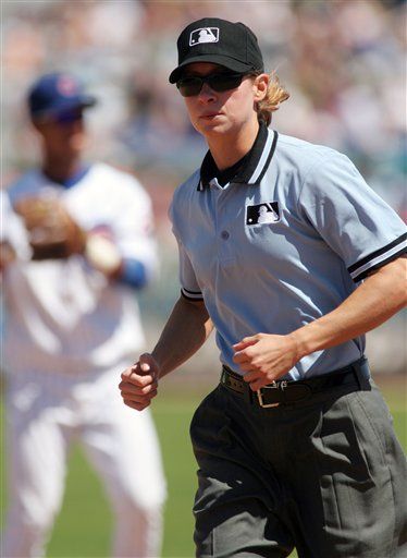 She's out! Only female ump in pro baseball released  
