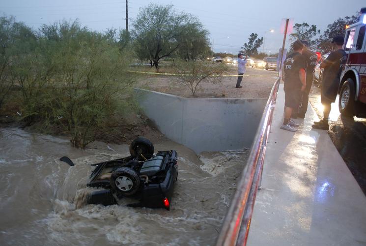 Monsoon storm in Tucson