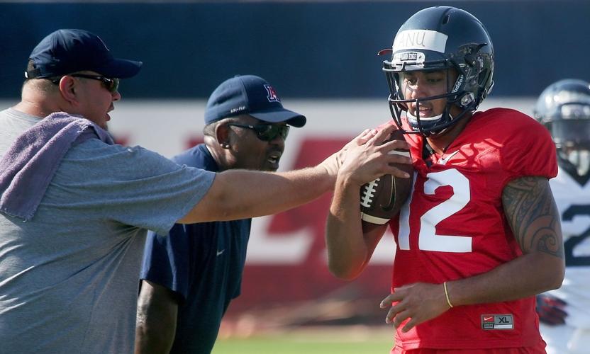 Arizona Wildcats football practice