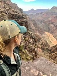 Alone in flood-damaged Grand Canyon