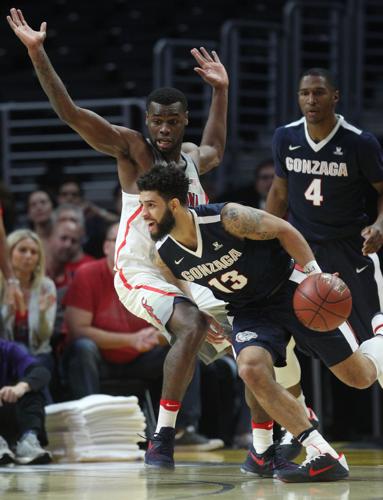 No. 8 Gonzaga Bulldogs vs. No. 16 Arizona Wildcats college basketball