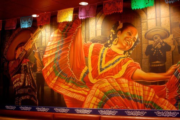 mural at Guadalajara Grill