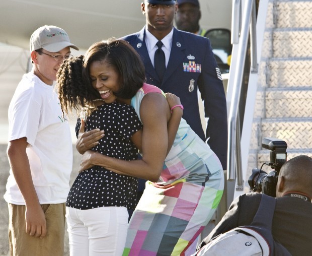 Michelle Obama in Tucson