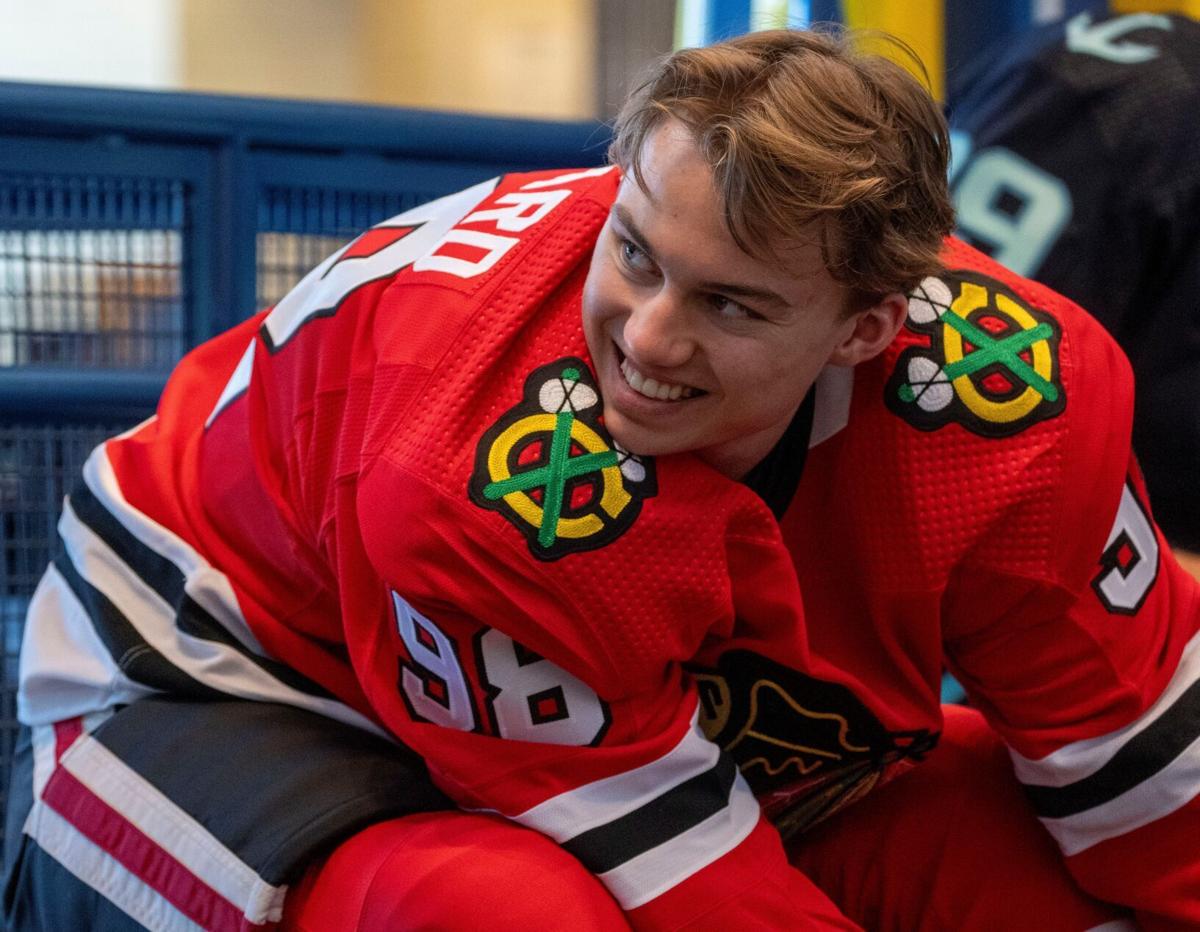 Blackhawks Bedard Hockey